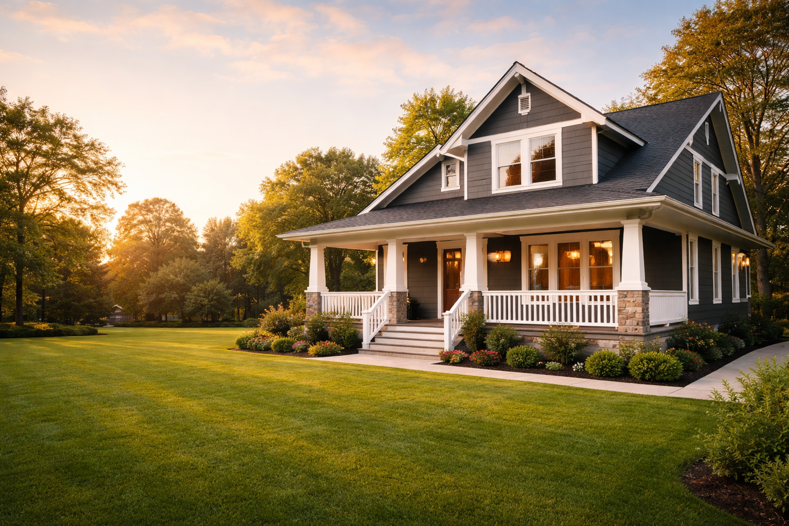 Beautifully painted home